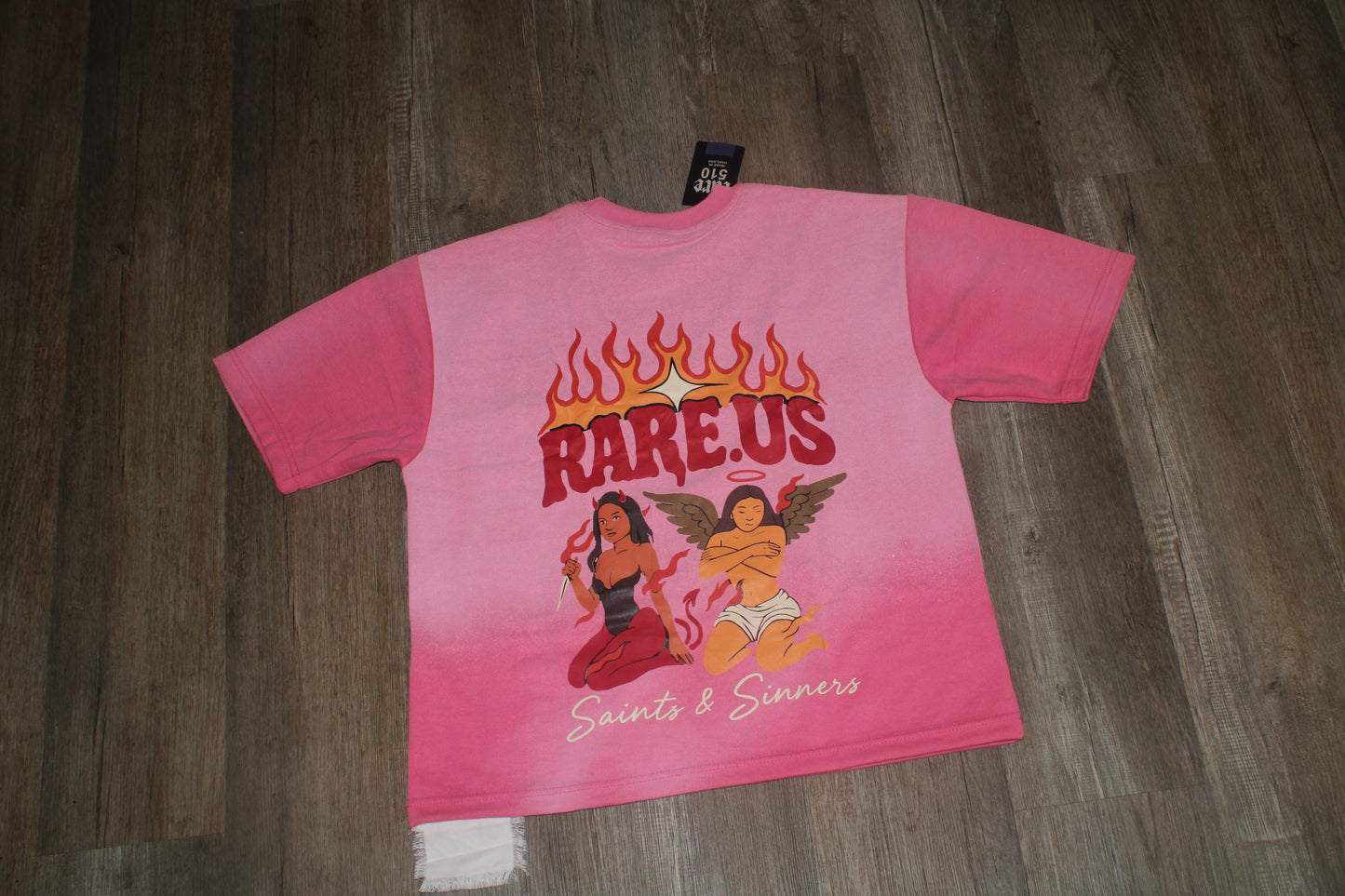 (Pink) SAINTS & SINNERS ONE PIECE